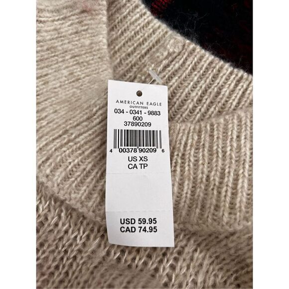 American Eagle sweater size XS C8-24 - Picture 4 of 4